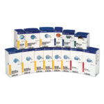 SmartCompliance Restaurant First Aid Cabinet Refill, 214-Pieces